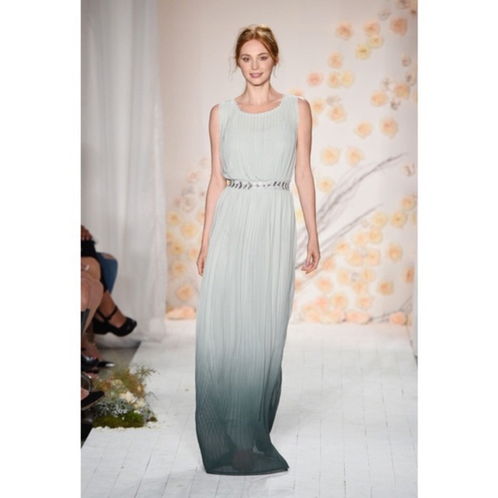 Lauren Conrad Runway Ombré Pleated Dress